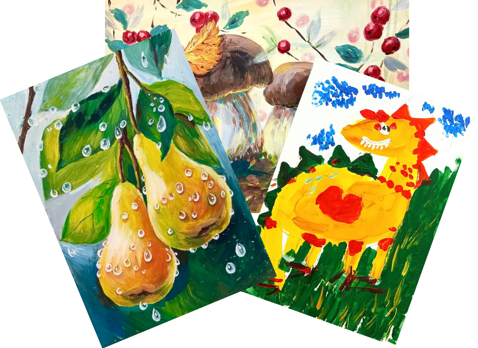 Рисунки творческой студии КАРАНДАШ г.Краснокамск